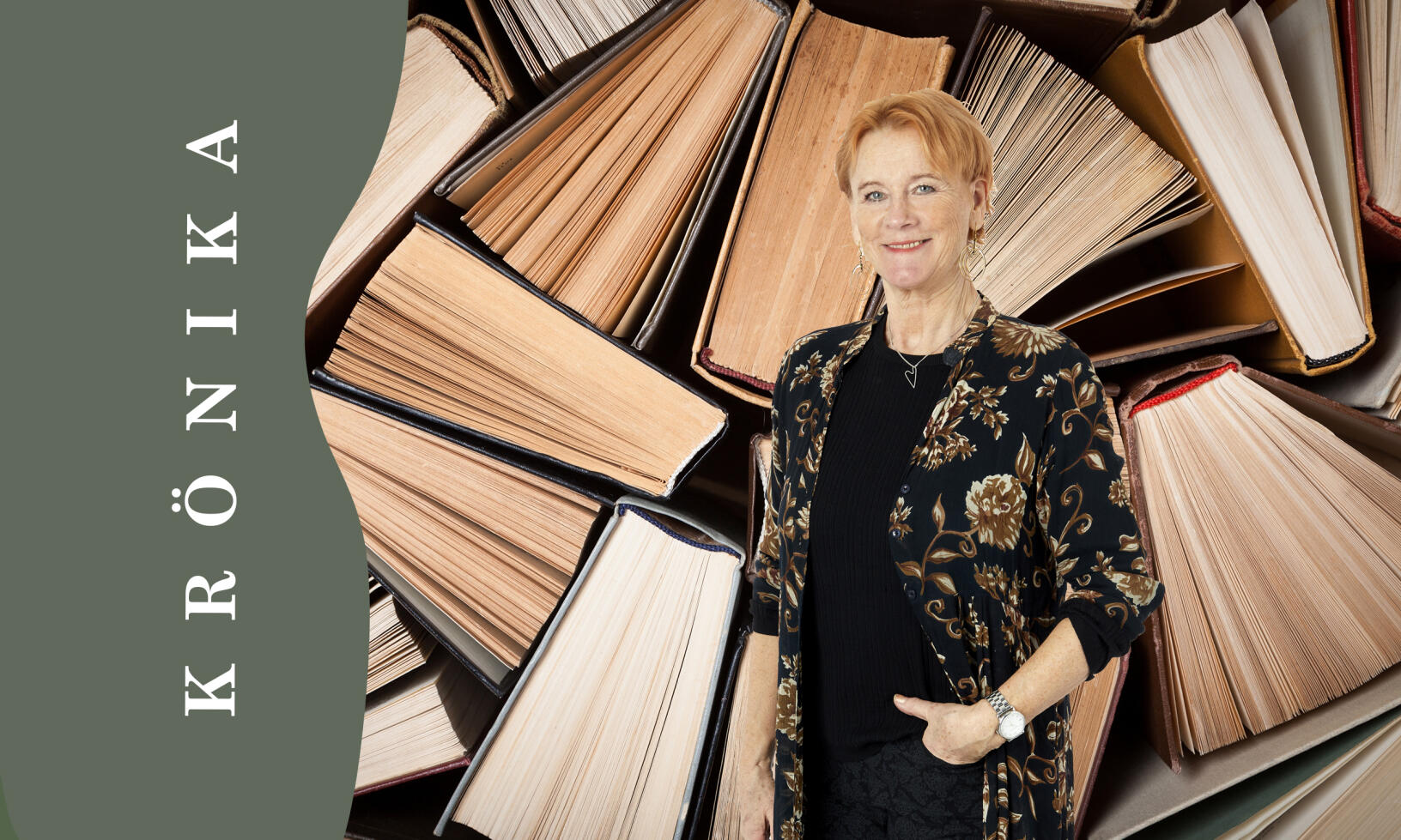 Chefredaktör Åsa Holmström: “Boken är så bra att  jag aldrig läst ut den”
