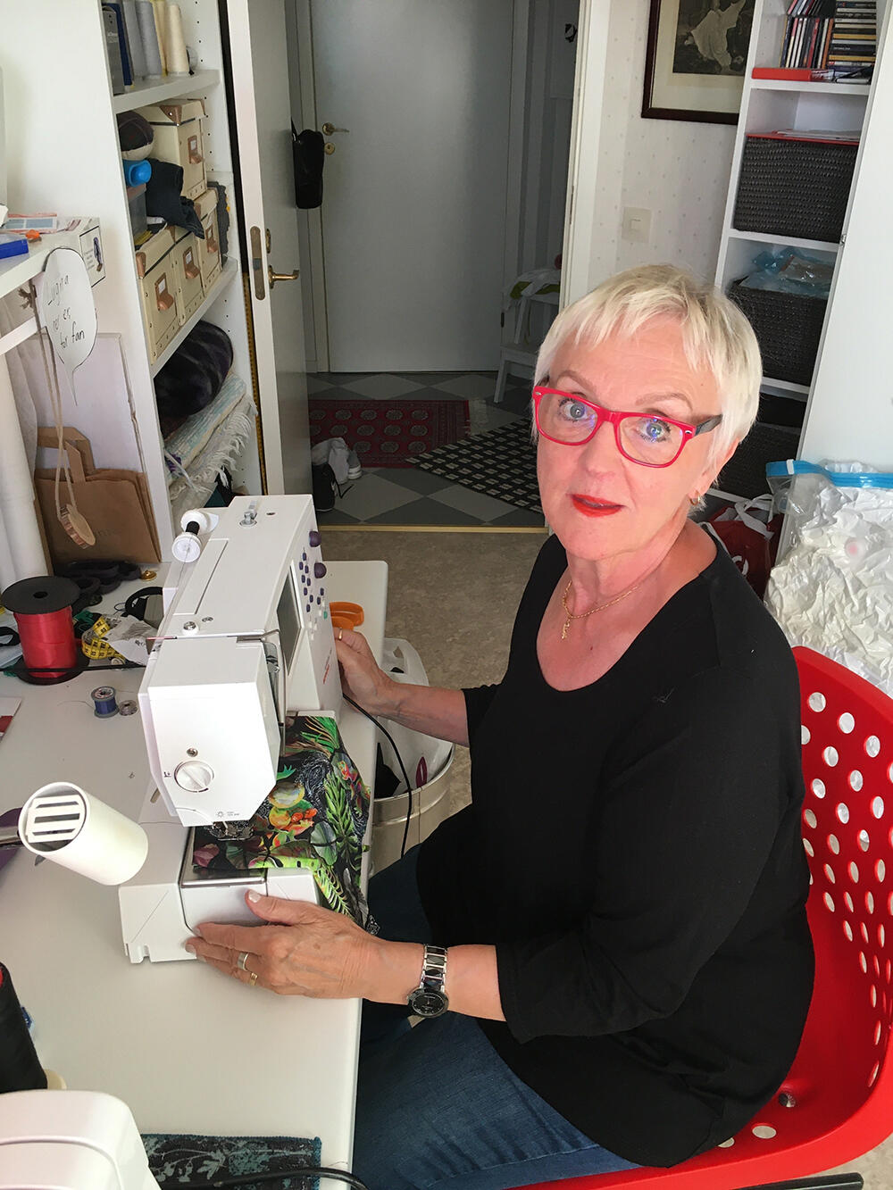 Återbruk: jeansen blev en jacka!