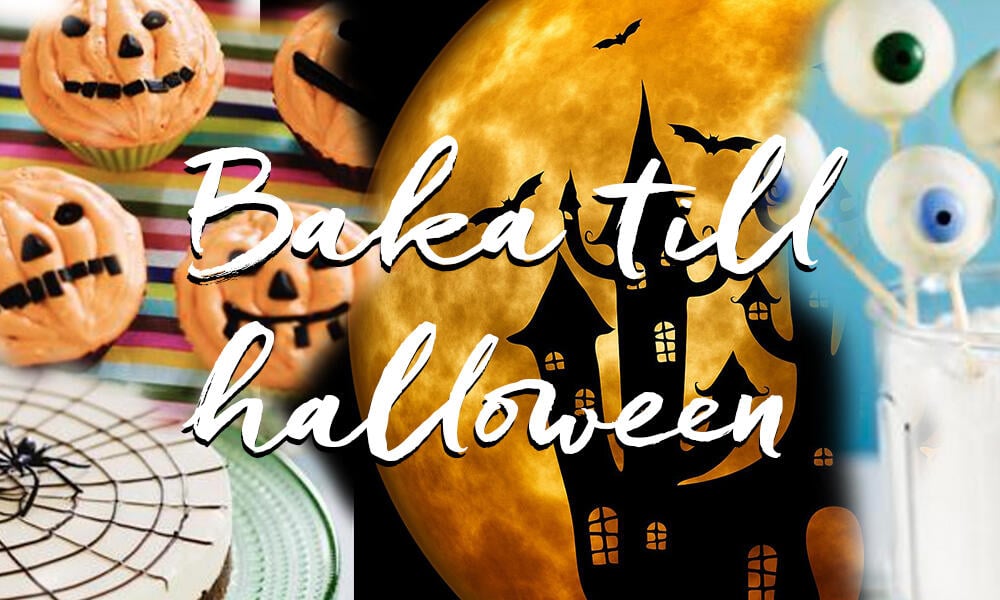 Läskigt gott -baka till halloween!
