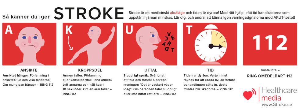 Strokeforskaren: ”Snabb vård är avgörande för livet efter stroken”