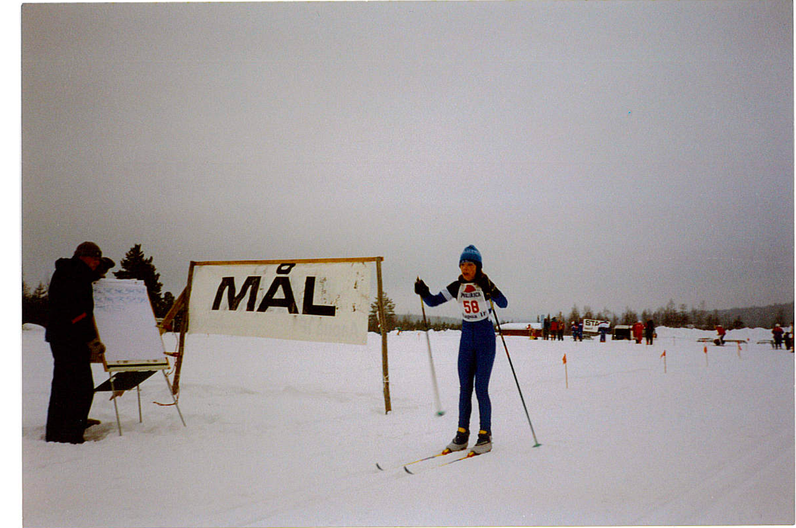 Skiddrottningen Charlotte Kalla: 