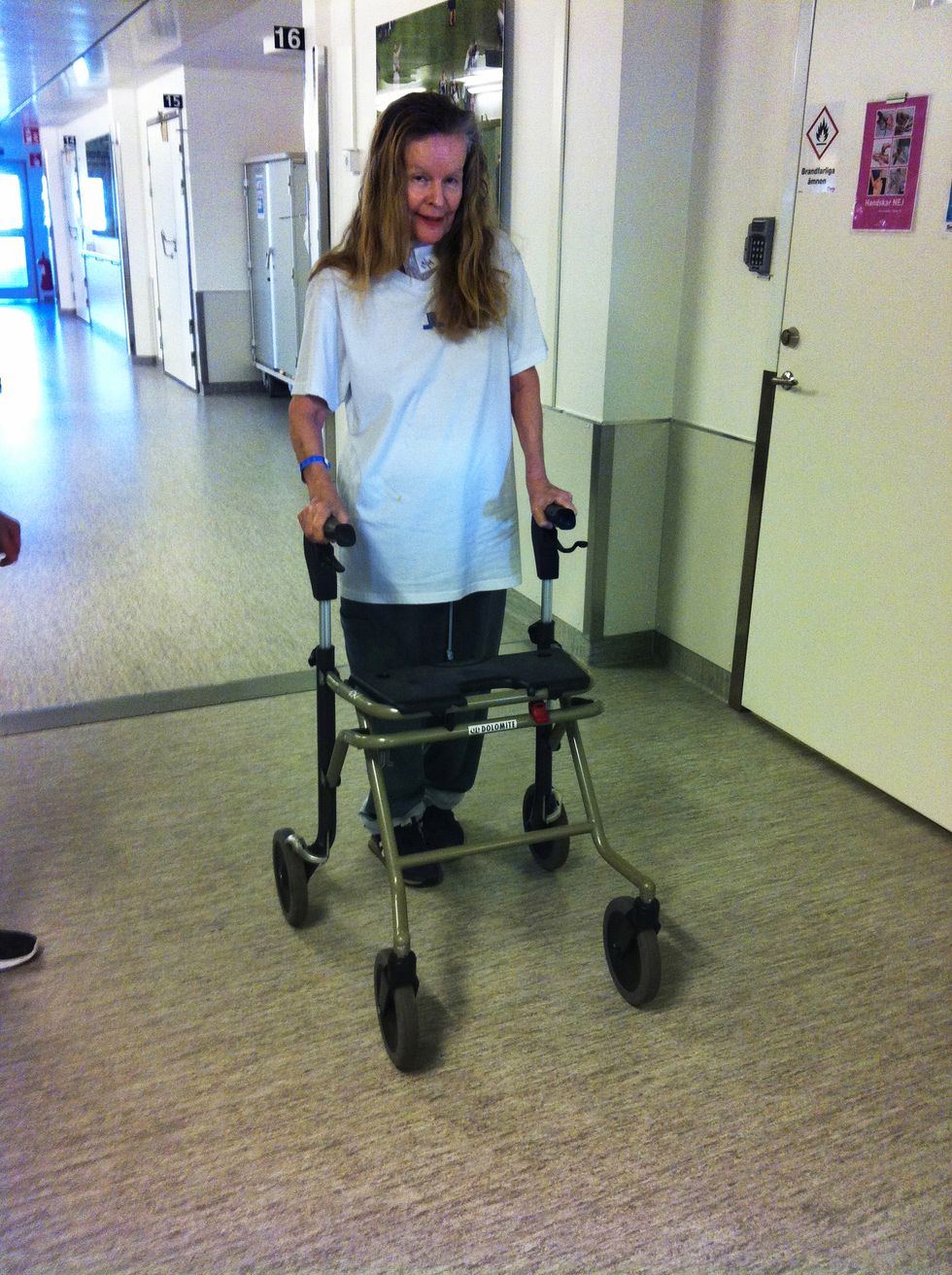 Elise drabbades av septisk chock: