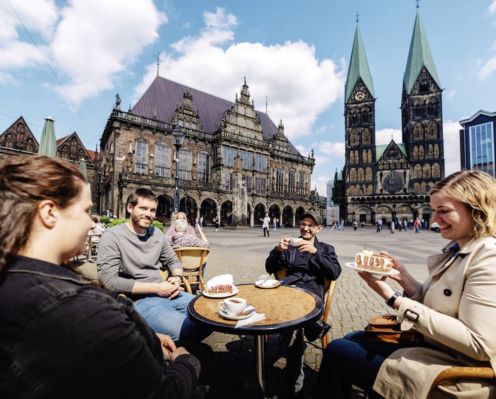 Njut av vintern i Bremen