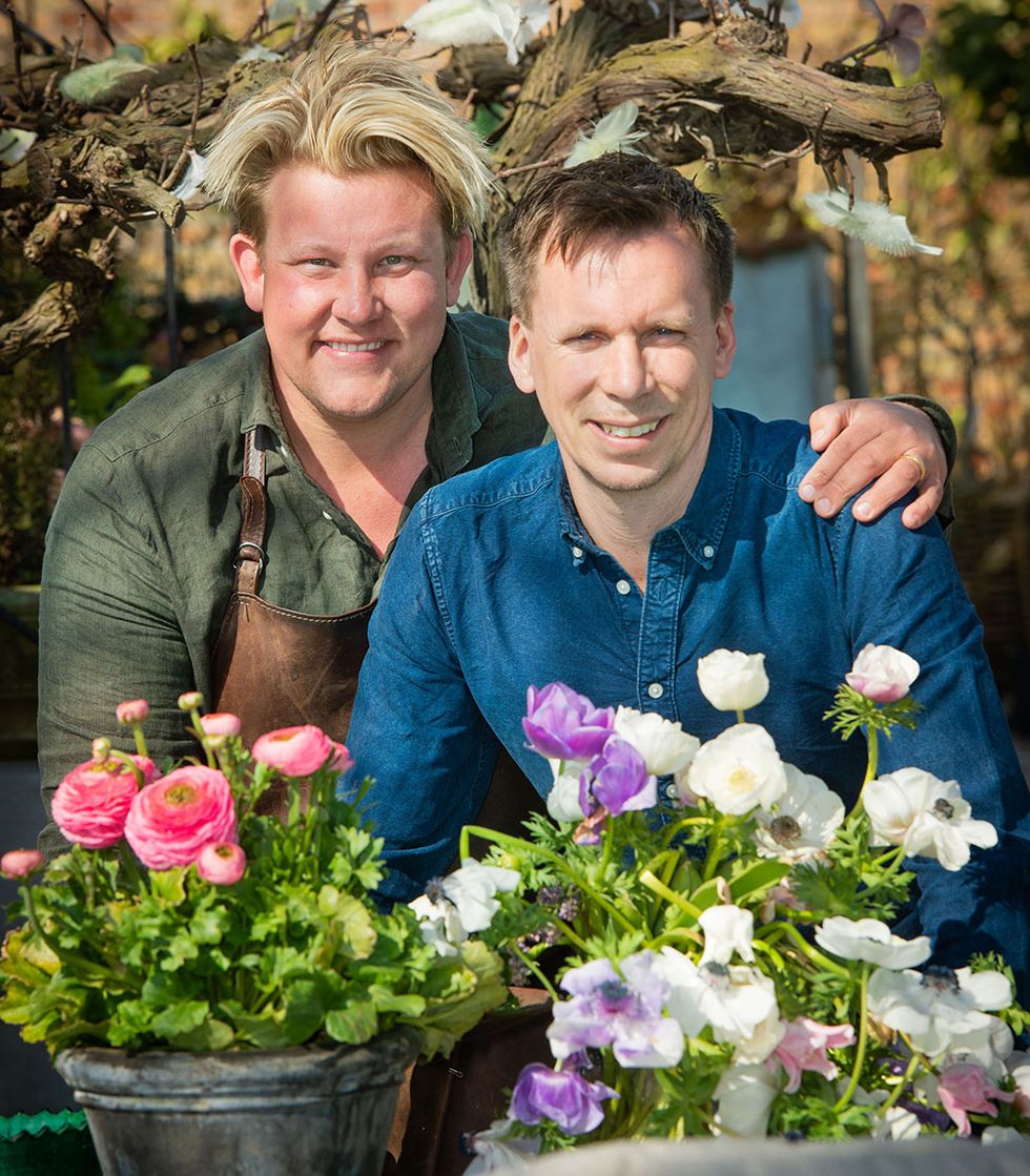 Tv-profilen Karl Fredik på Österlen: 