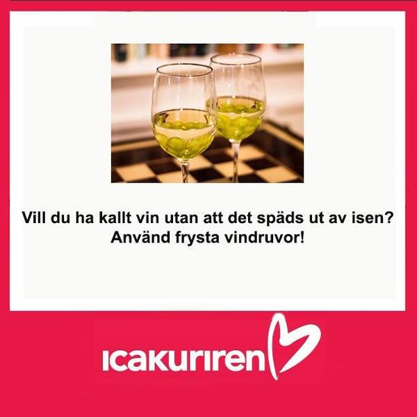 Icakurirens vardagstips