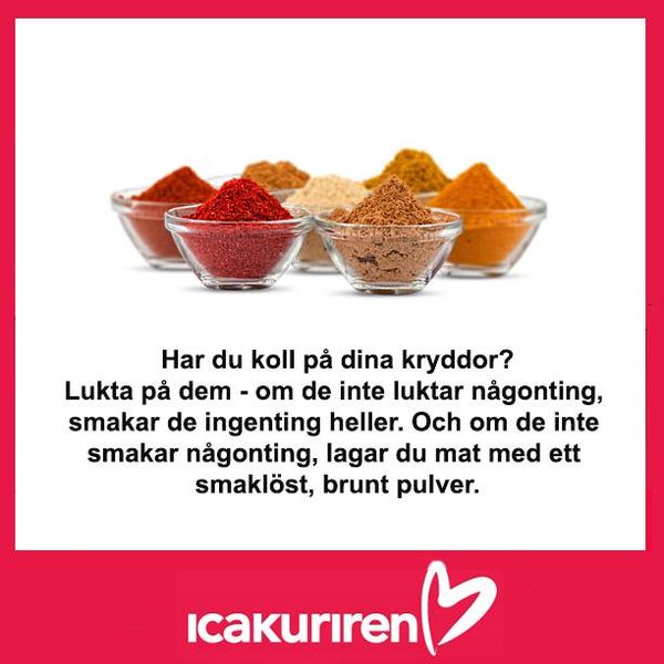 Icakurirens vardagstips