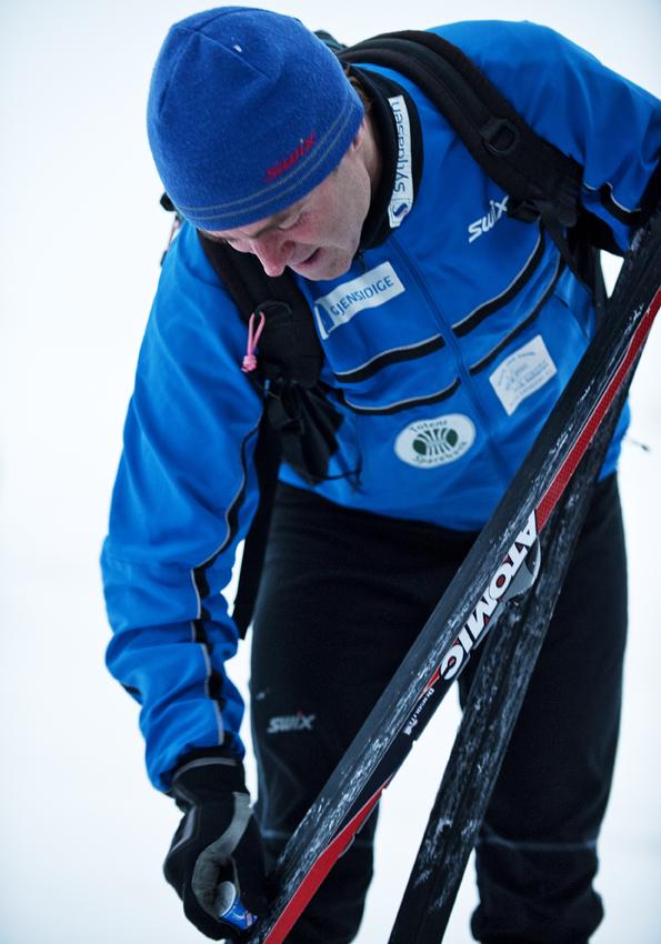 Vässa formen  till Vasaloppet