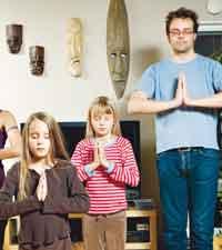 Qigong gör familjen glad