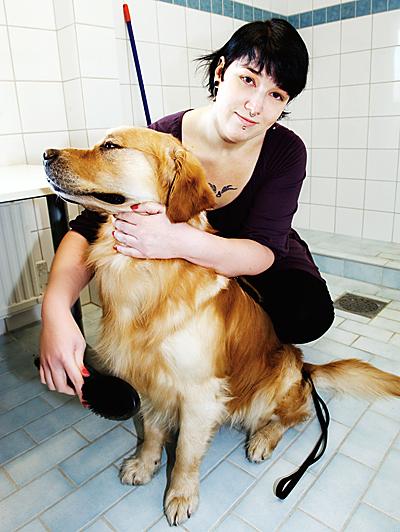 ”Tillsammans med hundarna är jag mig själv”