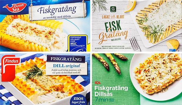 Smaktest: Fiskgratänger