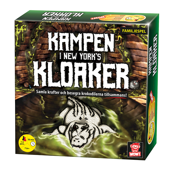 Strategispel Kampen om New Yorks kloaker.