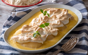 Pärondessert på farmors vis