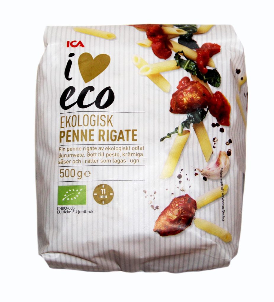 Ica i love eco pasta penne