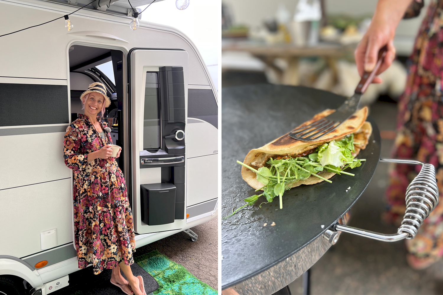Laga mat på stekhäll i sommar – Tina Nordströms bästa recept