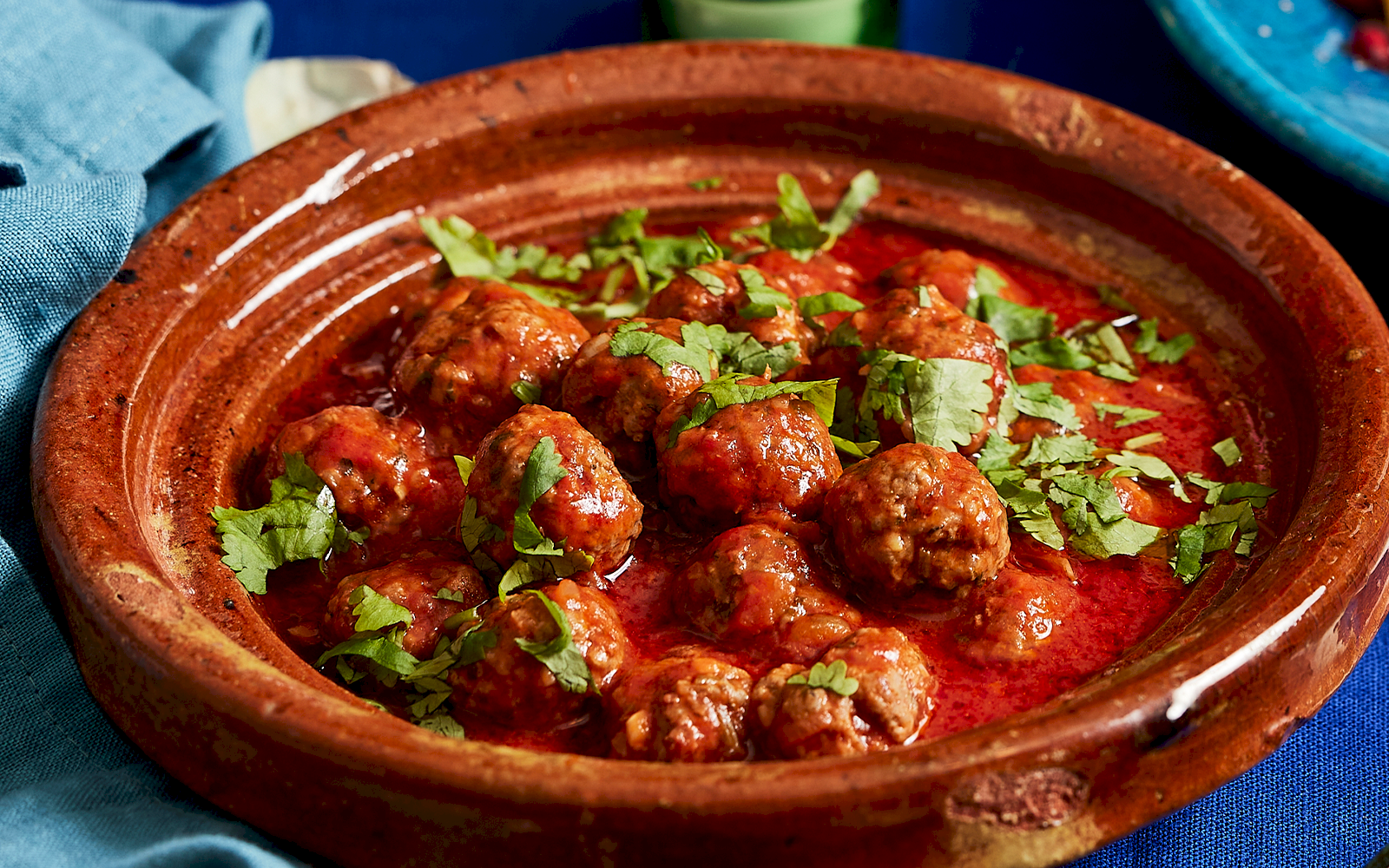 Marockanska köttbullar i tomatsås