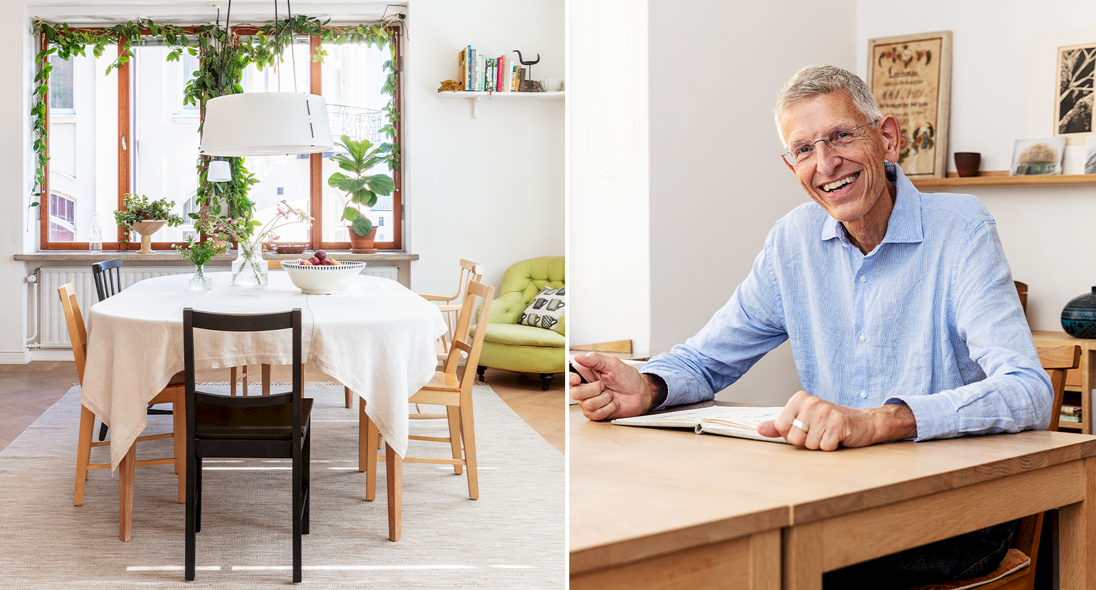 Hemma hos formgivaren Nirvan Richter: ”Jag släpper inte en möbel innan jag är nöjd”