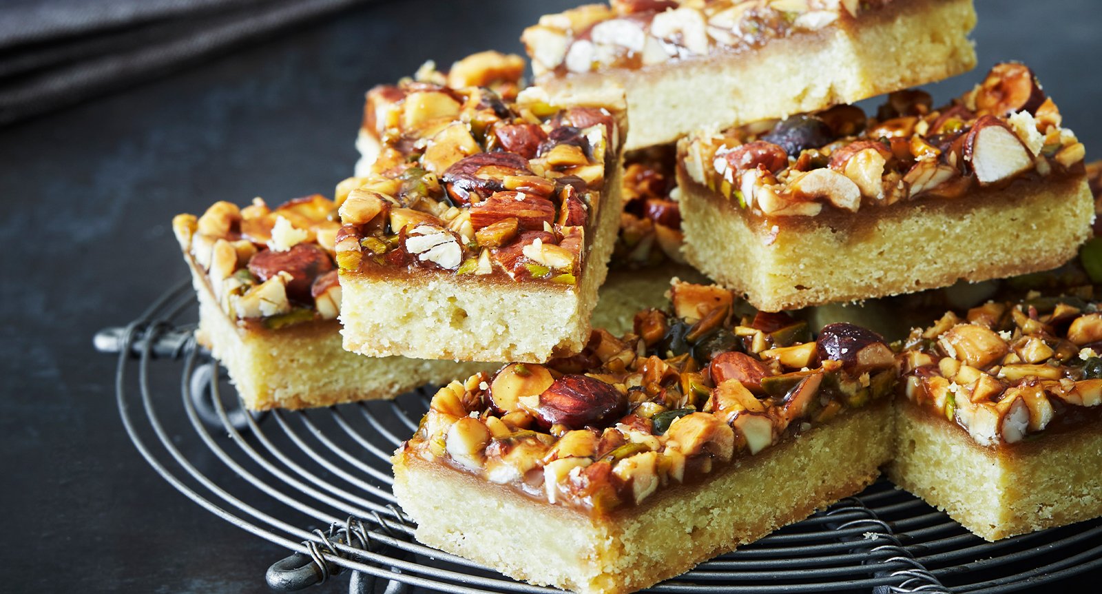 Underbara nötkaramellsnittar