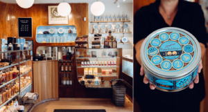 Göteborgs pepparkaksbageri, Örgryta, inredning från 1940.