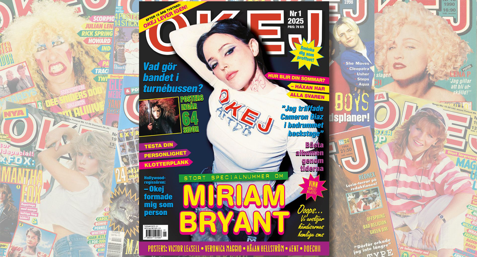 Nostalgi: Miriam Bryant återupplivar tidningen Okej