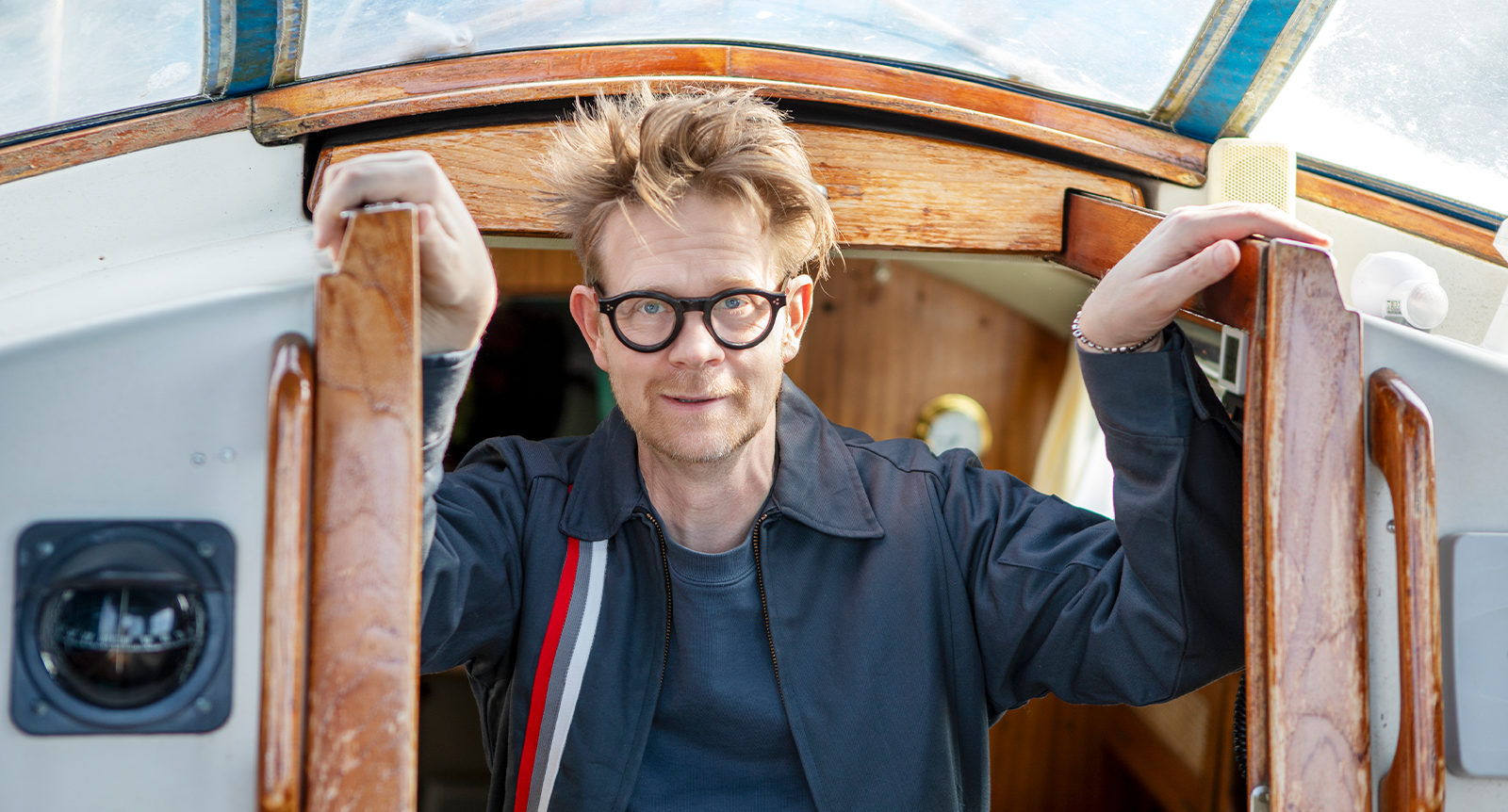 Komikern Anders ”Ankan” Johansson har fått styr på sitt röriga liv: ”Jag har accepterat att jag är som jag är”