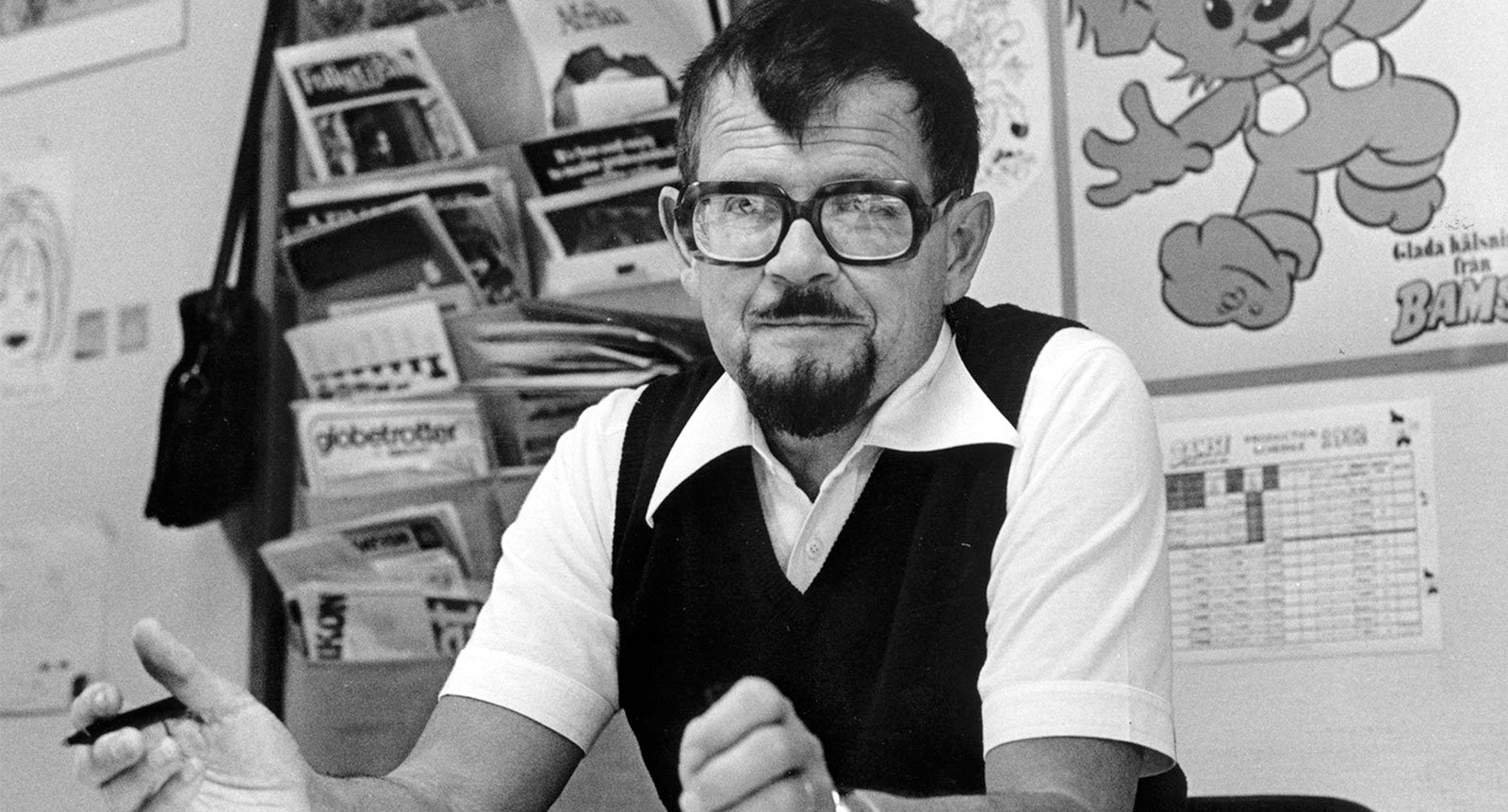 Bamses pappa 100 år – Rune Andréasson skapade barnens favoritbjörn