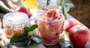 Äppelchutney med chili och ingefära