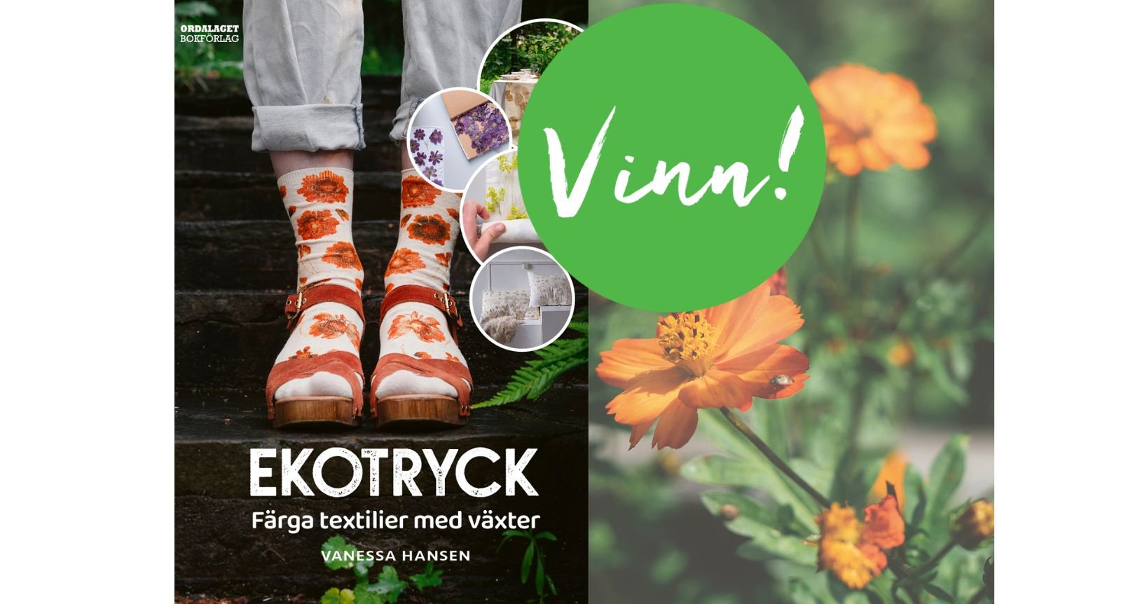 Vinn bok om textilfärgning med växter!