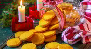 Brysselkex med saffran