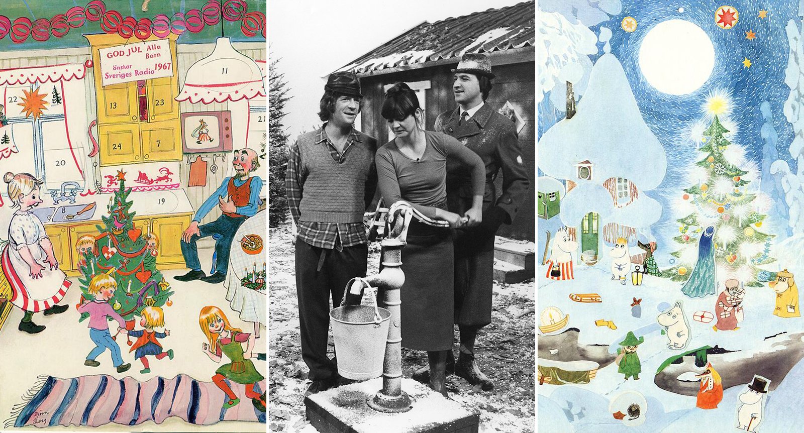 Julkalendrarna vi älskar att minnas