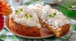 Mandelkaka med brynt smör