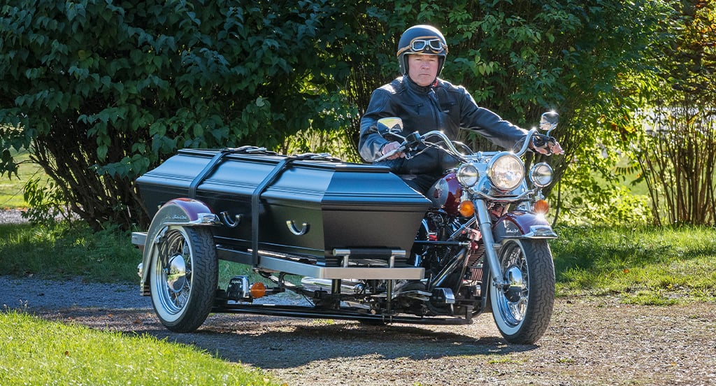 Ta hojen till himlen: ”Jag vill göra begravningar så vackra och personliga som det går”