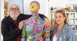 Fanny Gellberg och Pierre Österholm: ”Konsten är vår pappa-dotter-grej”