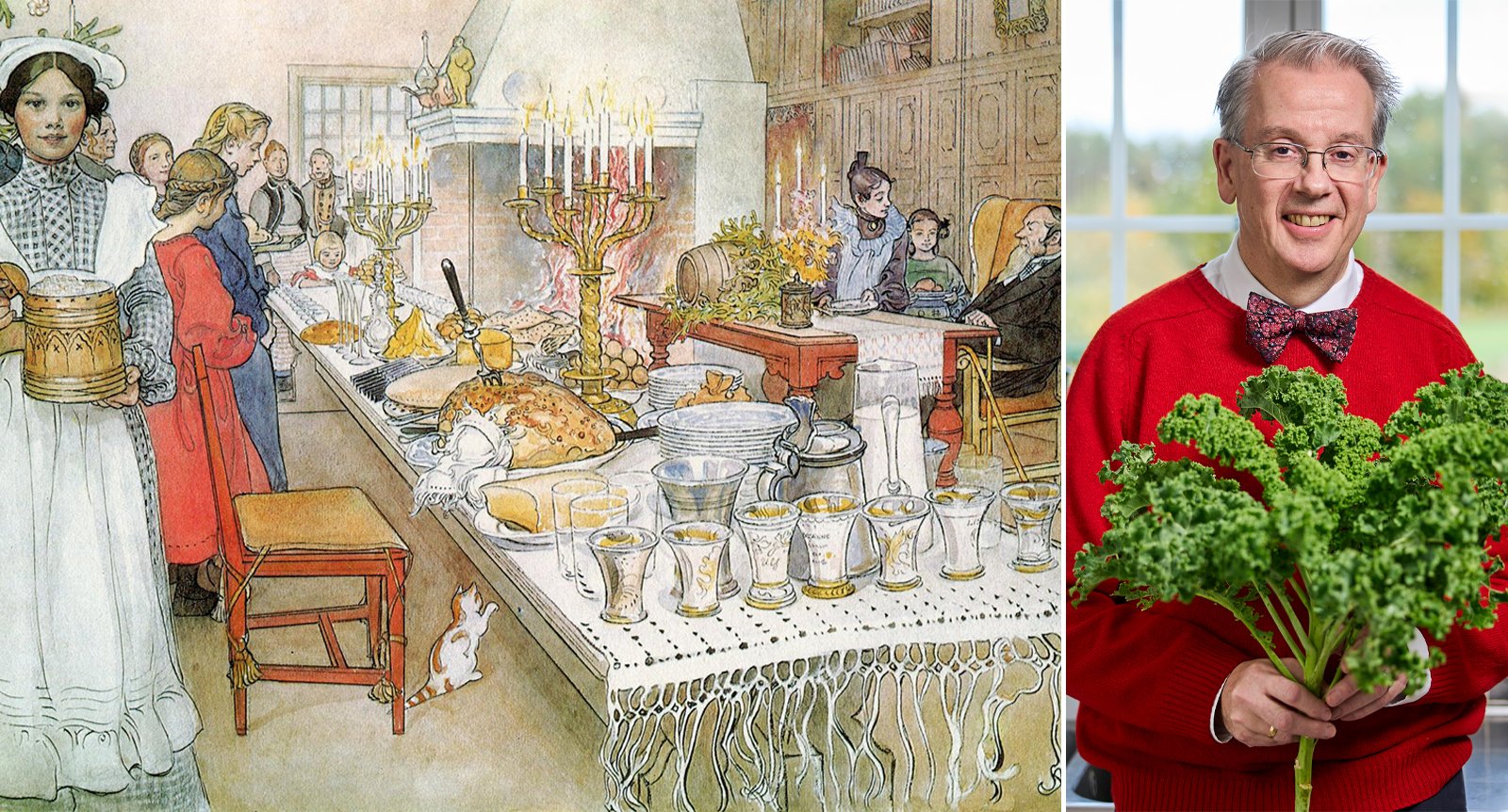Janssons frestelse snart förbi julskinkan – Richard Tellström om julbordet då och nu