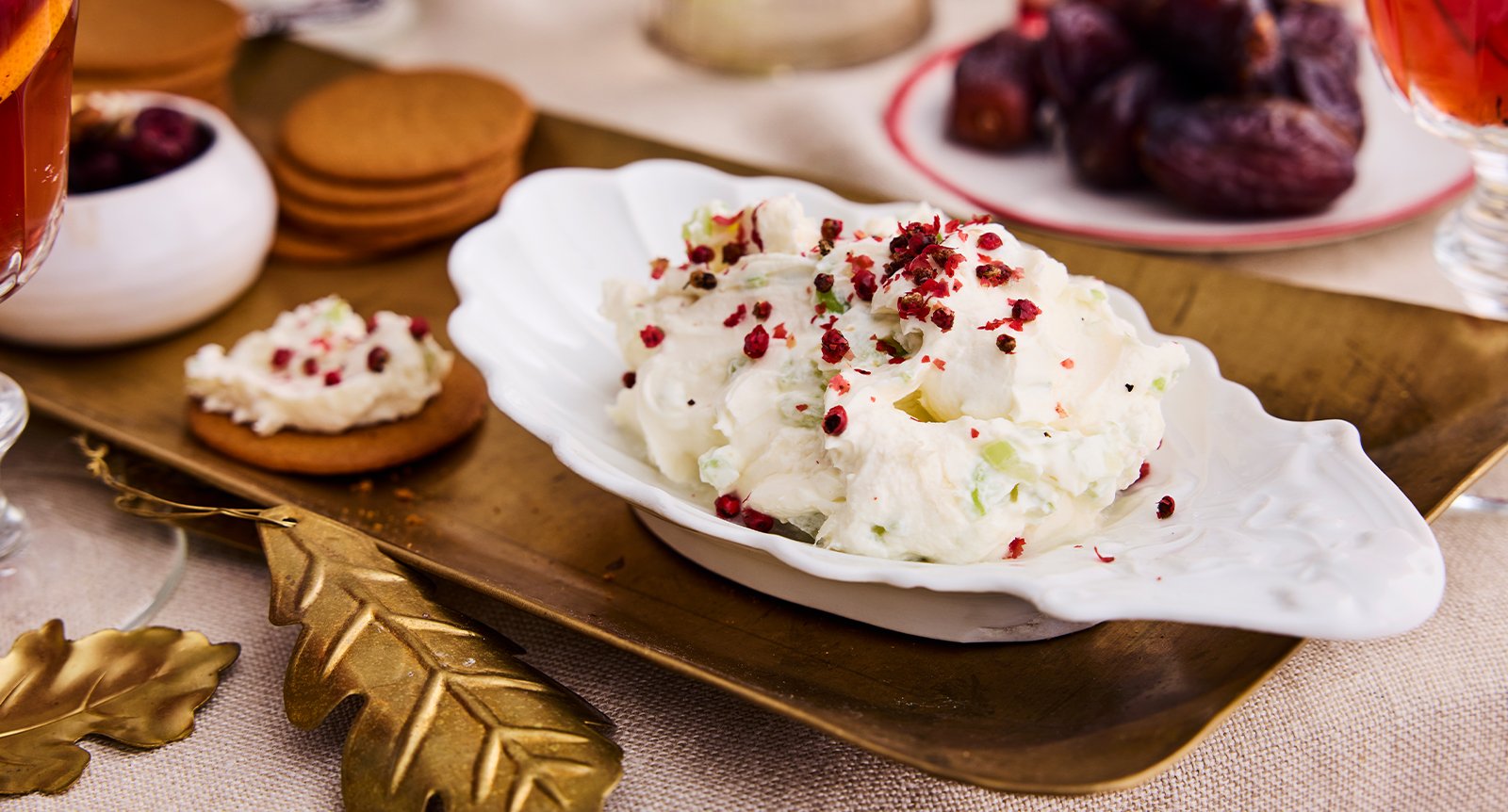 God färskostkräm till pepparkakor