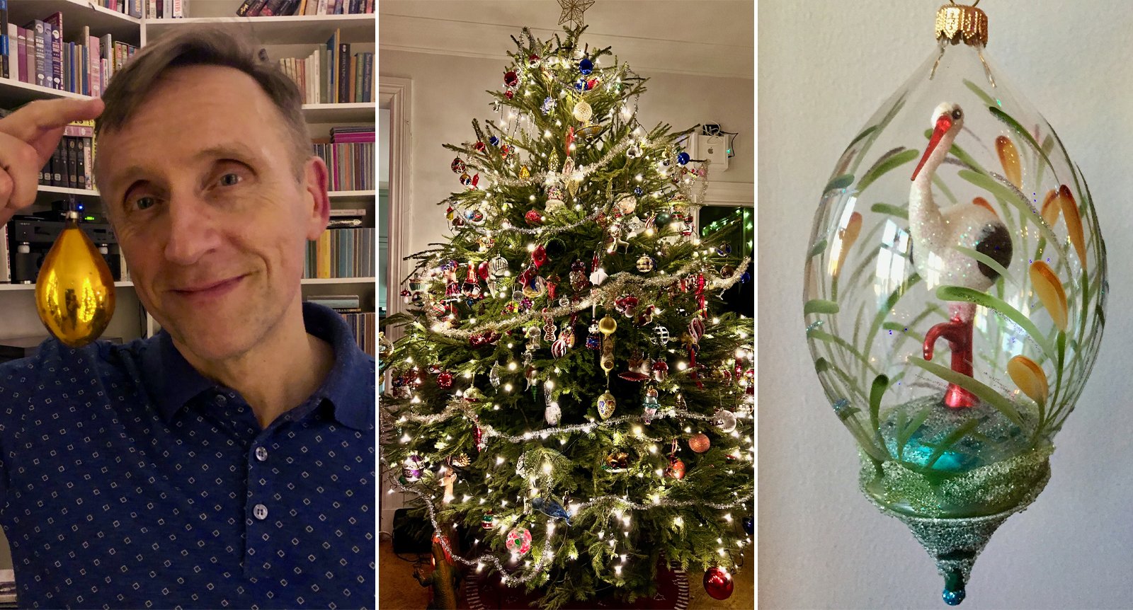 Göran Everdahl går loss med julgranspyntet: ”Det kan aldrig bli för mycket!”