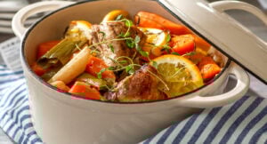 Apelsinkyckling med potatispuré