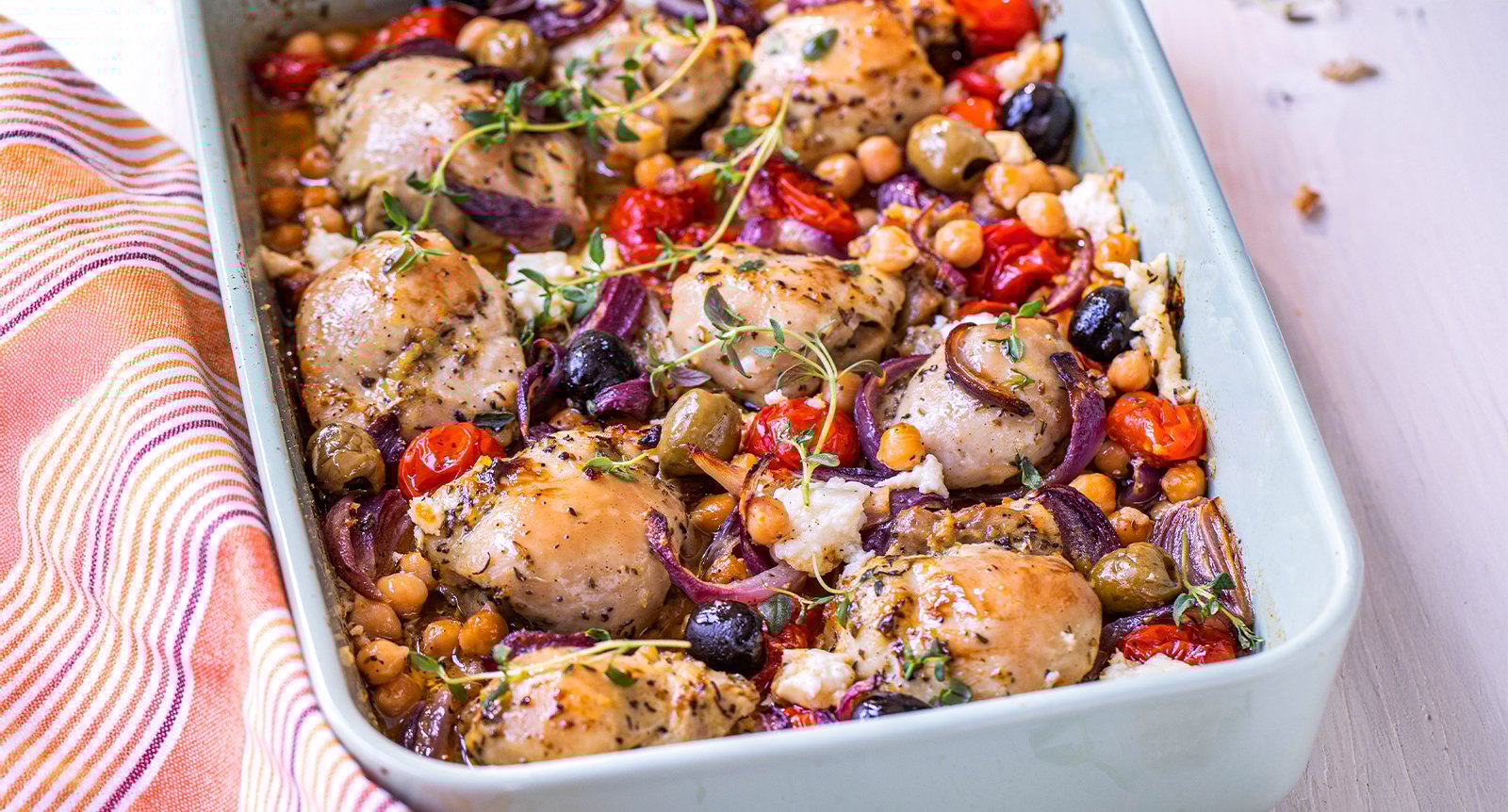 Kyckling med Medelhavssmak