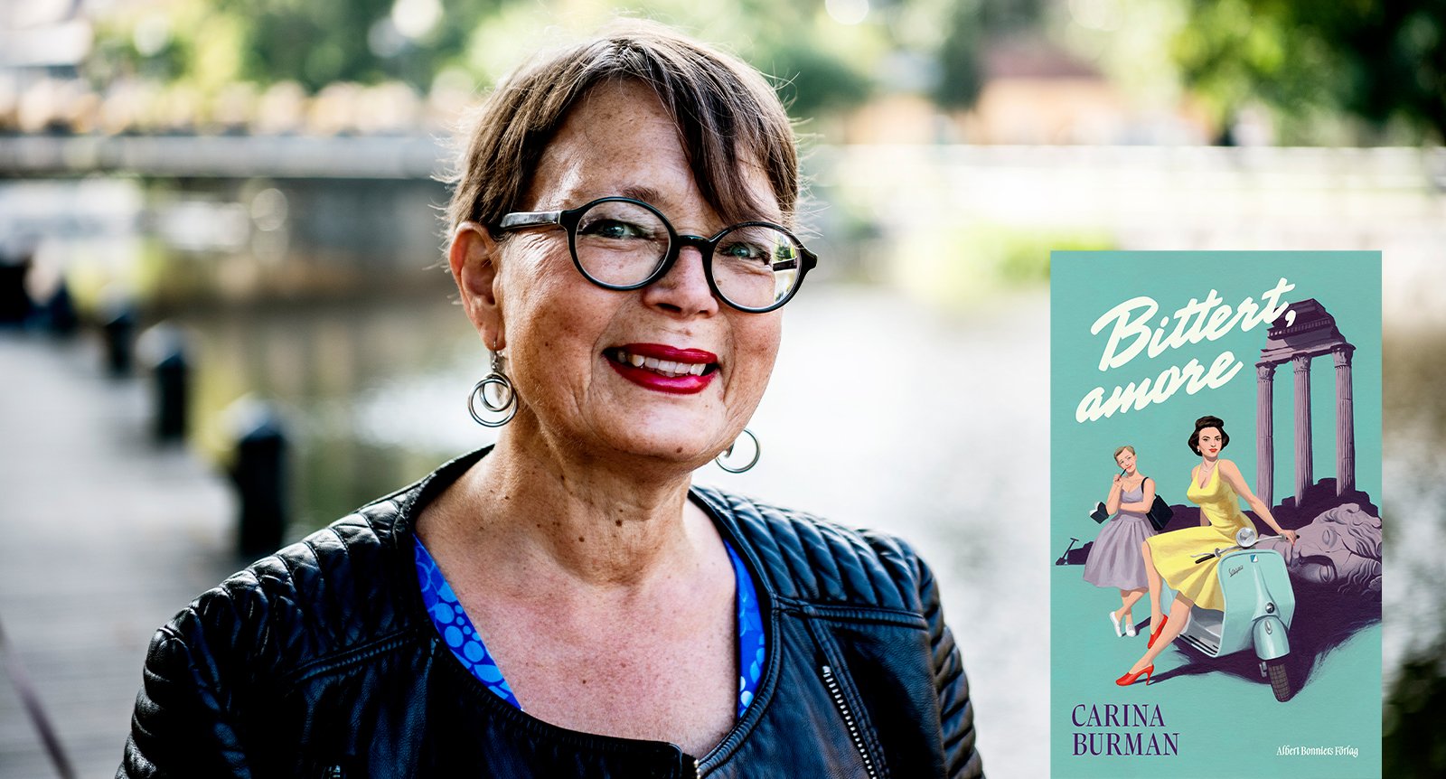 Carina Burmans nya bok Bittert, Amore: ”Självfallet kan inte Florrie låta bli att snoka”