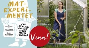 Vinn boken ”Matexperimentet – Kan en familj äta för tusen kronor i veckan?”
